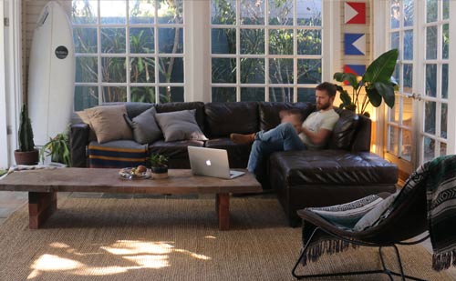 A sober, supportive home environment