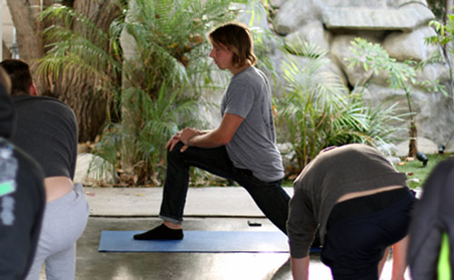 Yoga and mindfulness practice